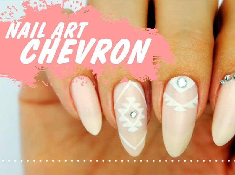 Nail Art Chevron