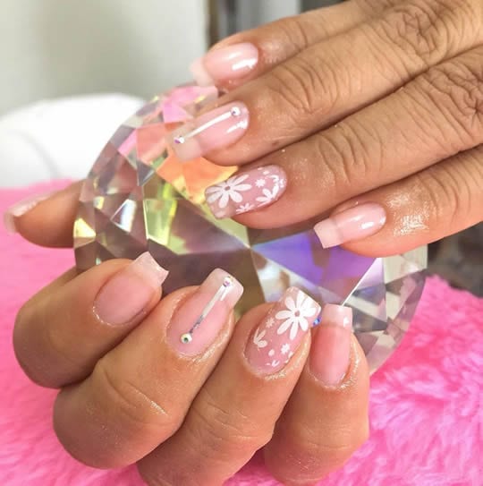 unhas decoradas fáceis