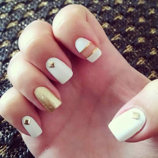 unhas decoradas fáceis