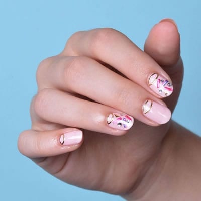 decoração de unhas artísticas adesivos