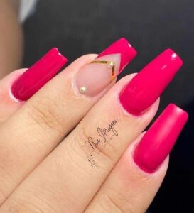 Unhas bonitas com esmaltação em gel