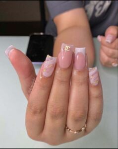 Unhas TIPS decoradas 