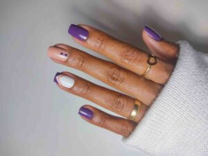 Nail Art em alongamento de Acrilfix